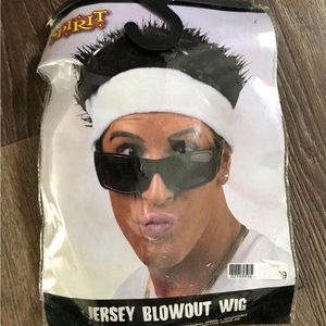 New Spirit Halloween adult unisex Jersey Shore Blowout Wig  retails $16